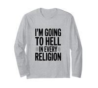 Voy al Infierno en Todas Las Religiones Manga Larga