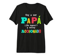 Voy Vas a Ser Futuro Papa de Nueva Vez Regalos Sorpresa Camiseta Premium
