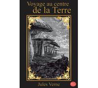 Voyage au centre de la Terre: Jules Verne | 15,24cm/22,86cm | Grande police d'écriture repos des yeux | M.G. Editions | (Annoté)