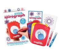 SPIROGRAPH VIYAGE- El famoso Spirograph para llevar consigo a todas partes - ¡Creación de espirales de colores infinito! A partir de 8 años.