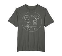 Voyager 1 Golden Record Mensaje Camiseta