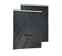 Voyager™ Bolsas de correo gris 30% regran 600 mm x 750 mm + borde de 40 mm c/w tira permanente de despegar y sellar, paquete de 500 unidades