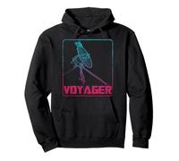 Voyager Space Probe Nave Espacial Sistema Solar Astronomía Sudadera con Capucha