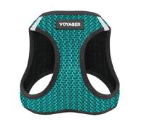 Voyager Step-in Air - Arnés para Perro, Malla para Todo Tipo de Clima, Reflectante, sin tirones para Perros pequeños y medianos y Gatos, Seguro con Cierre de Velcro, Hebilla, Anillos en D Dobles,