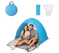 Voyager Tienda de campaña de Playa, súper fácil de desplegar, Gran Espacio, protección UV UPF 50, Ligera y portátil, Sombra versátil para Exteriores, 2 Personas, tamaño Plegado