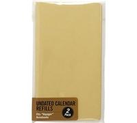 Voyager Undated Calendar Refill (2-Pack)