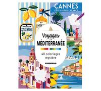 Voyages en Méditerranée: 40 coloriages mystère