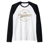 Voyageurs National Park | Minnesota Camiseta Manga Raglan