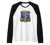 Voyageurs National Park Minnesota - Recuerdo gráfico Camiseta Manga Raglan