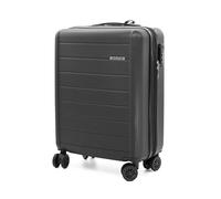 Voyan Maleta de Cabina Expandible 55x40x20 SDR Negro, Trolley de Viaje Ultraligero con Carcasa Rígida ABS, Ruedas Dobles Giratorias y Cerradura de Seguridad, Equipaje de Mano Resistente