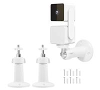 Voyaux Paquete doble de soporte de pared para Wyze Cam Pan V3, soporte ajustable giratorio e inclinable en todo ángulo para uso en interiores y exteriores. Soporte compatible con cámara de seguridad