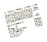 Voynich - Juego de teclas inspiradas en manuscritos sublimadas con calor para teclados mecánicos, ergonómicas para escribir cómodamente, teclas creativas de estudio