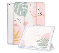 Vozehui Funda de 10,2 Pulgadas para iPad 9ª/8ª/7ª Generación con Soporte para Lápiz, Funda Protectora Trifold Stand Slim Lightweight con Auto Wake/Sleep Cover para iPad Funda 10,2 2021/2020/2019