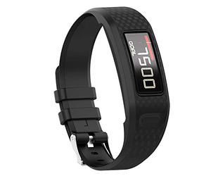 Vozehui - Pulsera compatible con Garmin Vivofit 1/Vivofit 2, reloj de banda de color de silicona flexible con hebilla de cinturón de seguridad, rastreador de actividad para los amantes del deporte, Le
