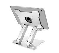 VOZOYA Soporte Portátil Laptop Stand Tablet Stand, Ajustable Plegable Nivel de los Ojos de Aluminio sólida de hasta 13 tabletas de Soporte for la Serie Microsoft Surface tabletas, iPad Serie