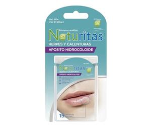 VP PHARMA VP NATURA Parches Herpes Labial - Apósito Hidrocoloide para Calenturas, Transpirable, Sin Medicamentos, Curación Rápida Avanzada, Alivia Picor, Hasta 12 Horas Protección (15 parches)