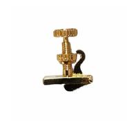Vpara Principiantes Violín 4 Uds De Afinadores Finos De Violín Tres Colores Estilo Hill Accesorios Ajuste Profesionales(Gold Color)