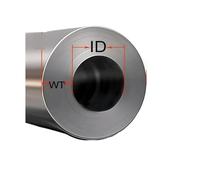 VPCPWTYZY 20# Carbon Steel Tube: Thick Wall Bright Round Pipe: Hydraulic Use: ODxID 34x24 to 34x31mm catholic(15cm,34x27x3.5mm)