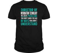 VPJGFL Director of Information Technology - We Solve Problem Shirt(Small)