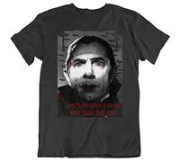 VPJGFL Dracula Bela Lugosi Beautiful Music Monster Fan T Shirt(Small)