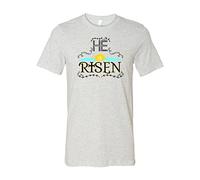 VPJGFL He is Risen T-Tshirts Camisetas y Tops(X-Large)