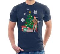 VPJGFL He Man Around The Christmas Tree Men's T-Tshirts Camisetas y Tops(Large)