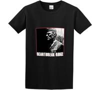 VPJGFL Heartbreak Ridge Eastwood Movie Poster Black Mens T Tshirts Camisetas y Tops(Small)