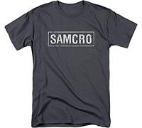 VPJGFL HJIM Sons Anarchy Mens Samcro T-Shirt(Large)