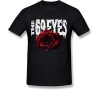 VPJGFL Hoek Men's The 69 Eyes T Shirt(Large)