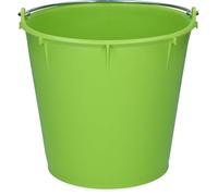 Vplast Suministros Para El Caballo Bucket 7 L With Handle Lemon Green