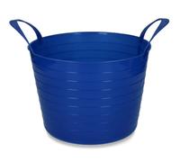 Vplast Suministros Para El Caballo Bucket V-Trug Flexi Blue 40 L