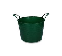 Vplast Suministros Para El Caballo Bucket V-Trug Flexi Green 14 L