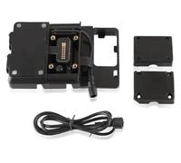 VPLPEREQAK Motocicleta Soporte GPS Navegación para B&MW para R1200GS R1250GS para ADV F800GS GS Motocicleta Soporte para Teléfono Y Navegador Cargador USB para GPS De Mano