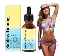 VPOUERY Acelerador de Bronceado Facial y Corporal - Autobronceador con Protección Solar, Bronze Booster Natural - Potencia el Color y Cuida la Piel - Bronceador freshly cosmetics