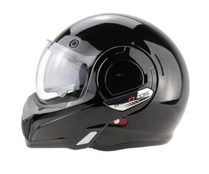 VPR F242 P/J Reverse Flip-Up Motorcycle Helmet - Double Visor Modular Jet Crash Helmet for Racing Sports Touring - Road Legal ECE 22.06 Approved Motorbike Helmets - XS