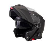 VPR RSV171 Bluetooth Flip up Motorcycle Helmet with Drop-Down Sun Visor Motorbike Crash Helmets ECE 22.06 & Gold Approved Adult Racing Touring Cruising Bike Wear