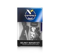 VPRO Kit de reparación de casco de hockey (22 piezas, polímero de alto rendimiento, componentes resistentes a la corrosión, incluye destornillador)