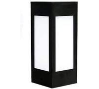 VPTSTFSLK Aplique de pared for exterior, luz LED solar estilo europeo, impermeable, for patio, jardín, césped, lámpara pie, puerta, balcón, valla, moderna, cuadrada, estigma, IP6