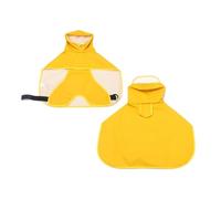 VPVCKMVTVZ Chubasquero for Perros Grandes 2 en 1, Ropa Impermeable for Mascotas for Perros pequeños y medianos, Chubasquero Golden Retriever Corgi, artículos for Mascotas(Orange,4XL-Suit 14-17.5kg)
