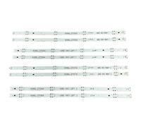 VPVCKMVTVZ Kit de 8 Luces LED de Fondo for televisores 49LH520V, 49LH570A, 49UH6207, 49UH6200, 49UH6110, 49UH6109, 49UH6107, 49UH6090, 49UH603T, 49LW340H y 49LW340C.(Kit 8pcs For 1 TV)