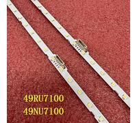 VPVCKMVTVZ Tira de LED Compatible Fit For Samsung UE49NU7100, UA49NU7100R, UN49NU7300G, UE49RU7100, UN49RU7100, UE49NU7100W, UN49NU7100, UA49NU7100, UE49NU7105(4pcs For 2 TV)