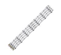VPVEPHMKK Barras de matriz de LED de 4 piezas aptas for Samsung UE32J5500AK UE32J5500AU UE32J5500AW 32 pulgadas TV retroiluminación LED tira de luz matriz lámparas bandas cinturón ligero