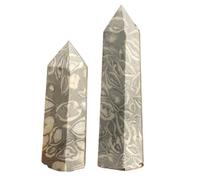 VPWJWFKOVI 1PC 12-14cm Thousand Eyes Stone Tower Home decoration and ideal gift for crystal collectors home and