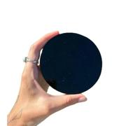 VPWJWFKOVI 1pc 5-7cm Obsidian polishing mirror black quartz crystal High-end decoration
