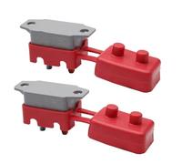 VPWJWFKOVI 2PCS AR-15A DC 12V 24V Automatic Reset Circuit Breaker with Cover Stud Bolt