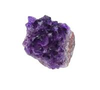 VPWJWFKOVI Amethyst Crystal Cluster Quartz Raw Crystals Stone Purple Ore Home Decoration 1Pcs (Size : 180-230g)