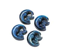 VPWJWFKOVI Blue Labradorite Moon Fairy Carving - 1.18 Inches Hand-Polished Crystal Stone Sculpture, Goddess Figurine Home Decor