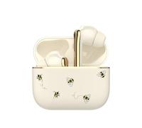 VQ Cath Kidston Skylark TWS Auriculares Inalambricos Bluetooth 5.4 con Elegante Estampado Aplicado a Mano - Cascos Inalambricos con Reducción de Ruido ENC, Micrófono HD, Batería de 40 Horas