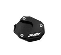 VQLDPX Almohadilla para Caballete Lateral De Motocicleta para X ADV XADV X-ADV 750 XADV750 2017-2023 2024 2025. Placa De Extensión Almohadilla de extensión para Caballete Lateral(Negro,X-2)