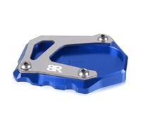 VQLDPX Almohadilla para Pata De Cabra Lateral De Motocicleta para Suzuki GSX-8R GSX8R GSX 8 R 2023 2024 2025 GSX 8R, Placa De Soporte Almohadilla de extensión para Caballete Lateral(Azul)